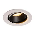 LED Ceiling recessed luminaire NUMINOS DL L, 2700K, IP20, rotatable / pivotable, 20°, 2150lm, UGR 20, white/black