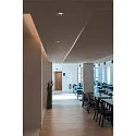 SLV LED Ceiling recessed luminaire NUMINOS DL L, 3000K, IP20, rotatable / pivotable, 55°, 2200lm, UGR 19, white/chrome