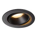 LED Ceiling recessed luminaire NUMINOS DL XL, 2700K, IP20, rotatable / pivotable, 40°, 3300lm, UGR 21, black/black