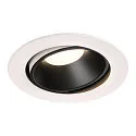 LED Ceiling recessed luminaire NUMINOS DL XL, 4000K, IP20, rotatable / pivotable, 40°, 3600lm, UGR 21, white/black