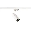 Luminaria trifásica NUMINOS PHASE S, negro, blanco
