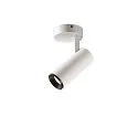 LED Ceiling luminaire NUMINOS SPOT PHASE S, 4000K, 36°, 1100lm, white/black