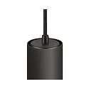 SLV LED Pendant luminaire NUMINOS PD PHASE S, 3000K, 24°, 1020lm, black/black