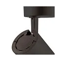 LED Ceiling luminaire NUMINOS SPOT PHASE M, 3000K, 24°, 1955lm, black/black