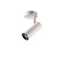 LED Ceiling luminaire NUMINOS SPOT DALI S, 2700K, 60°, 980lm, white/black