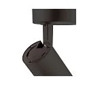 SLV LED Ceiling luminaire NUMINOS SPOT DALI S, 3000K, 24°, 1020lm, black/black