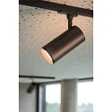 SLV LED 3-Phase luminaire NUMINOS DALI M, 3000K, 36°, 1970lm, black/black