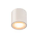 SLV Luminaria de techo OCULUS CL DTW cilíndrico, Dim-To-Warm IP20, transparente, blanco regulable