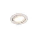 Luminaria empotrable para techos OCULUS DL MOVE Dim-To-Warm IP20, transparente, blanco