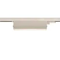 SLV Foco trifásico SIGHT MOVE ON-OFF giratorio, conmutable, con rejilla IP20, blanco 