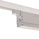 SLV Foco trifásico SIGHT MOVE DALI giratorio, controlable por DALI, con rejilla IP20, blanco regulable