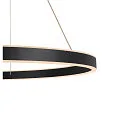SLV LED Pendant luminaire ONE 80 PD DALI UP/DOWN, CCT switch, 3000/4000K, 615/635lm, black