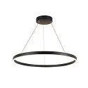 SLV LED Pendant luminaire ONE 80 PD DALI UP/DOWN, CCT switch, 3000/4000K, 615/635lm, black
