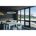 SLV LED Pendant luminaire ONE 80 PD DALI UP/DOWN, CCT switch, 3000/4000K, 615/635lm, white