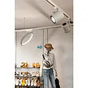 SLV Luminaria trifásica ONE 40 TRACK DALI controlable por DALI, blanco regulable