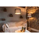 SLV Pantalla de luminaria FENDA redondo, gris