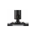 Foco monofásico PANEL TRACK redondo IP20, negro