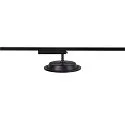 Foco monofásico PANEL TRACK redondo IP20, negro
