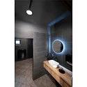 Foco monofásico PANEL TRACK redondo IP20, negro