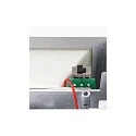 SLV LED Outdoor Wall luminaire SITRA M WL UP/DOWN, CCT switch 3000/4000K, white