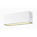 SLV LED Outdoor Wall luminaire SITRA L WL UP/DOWN, CCT switch, 3000/4000K, white
