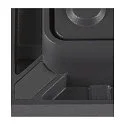 SLV LED Outdoor Ceiling luminaire QUADRULO CL, anthracite