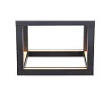 SLV LED Outdoor Ceiling luminaire QUADRULO CL, anthracite
