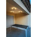 SLV LED Outdoor Ceiling luminaire QUADRULO CL, anthracite