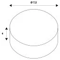 SLV Reflector para ENOLA M, cromo