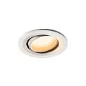 LED Ceiling recessed luminaire NUMINOS® MOVE S, 3000K, 55°, white