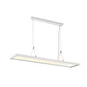 Luminaria colgante WORKLIGHT DALI Arriba-Abajo, controlable por DALI, UGR < 19 IP20, blanco regulable