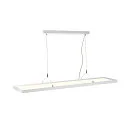 SLV Luminaria colgante WORKLIGHT DALI Arriba-Abajo, controlable por DALI, UGR < 19 IP20, blanco regulable