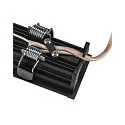 Luminaria empotrable para techos MILANDOS 8 IP20, negro