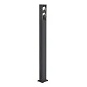 SLV LED Floor lamp ESKINA FRAME 175 Pole double, 27W, 3000/4000K, 95°, anthracite