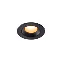 Luminaria empotrable para techos NUMINOS XS IP20/IP44, negro
