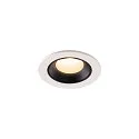 LED Ceiling recessed luminaire NUMINOS® XS, 3000K, 55°, white/black