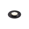 Luminaria empotrable para techos NUMINOS XS IP20/IP44, negro