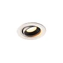 LED Ceiling recessed luminaire NUMINOS® MOVE XS, 3000K, 55°, white/black