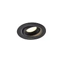 LED Ceiling recessed luminaire NUMINOS® MOVE XS, 4000K, 20°, black