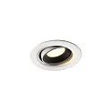LED Ceiling recessed luminaire NUMINOS® MOVE XS, 4000K, 40°, white/black