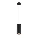 Luminaria colgante NUMINOS XL PHASE IP20, negro regulable