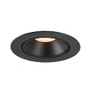 SLV LED Ceiling recessed luminaire NUMINOS® GIMBLE XL, 2700K, 20°, black