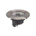 SLV LED Floor recessed luminaire ROCCI 200 EL, round, 16W, 3000K, 120°, black