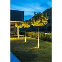 SLV LED Floor recessed luminaire ROCCI 200 EL, round, 16W, 3000K, 120°, black