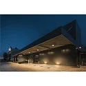 SLV LED Floor recessed luminaire ROCCI 200 EL, square, 16W, 3000K, 120°, black