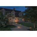 Luminaria empotrable en suelo DASAR FLAT 120 EL redondo, pasable, resistente a los impactos IP65/IP67, acero inoxidable 