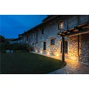 Luminaria empotrable en suelo DASAR FLAT 120 EL redondo, pasable, resistente a los impactos IP65/IP67, acero inoxidable 