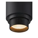 SLV LED 3-phase spot NUMINOS® ZOOM M PHASE, 20W, 2700K, 15°, black