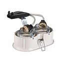 SLV Luminaria empotrable para techos HORN DOUBLE QPAR51 GU10, blanco
