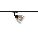 Foco monofásico PARA CONE GL GU10 GU10 IP20, negro, transparente